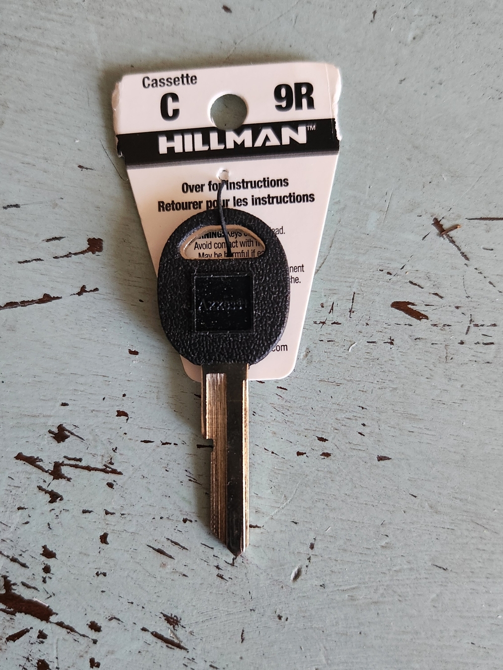 (18) Hillman Cassette C 9R Key
